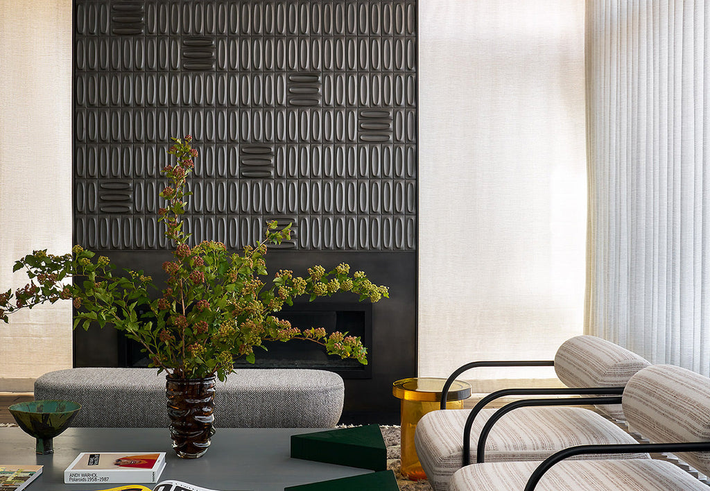Dimensional Fireplace – Heath Ceramics