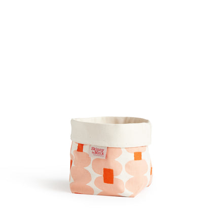 Oddjects Soft Bucket in Shell and Persimmon