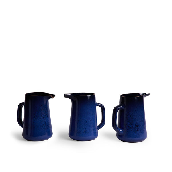 Large Pitcher in Moonstone and Midnight – Heath Ceramics