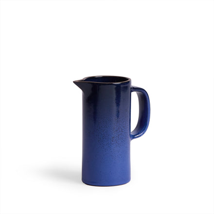 Small Pitcher in Moonstone and Midnight