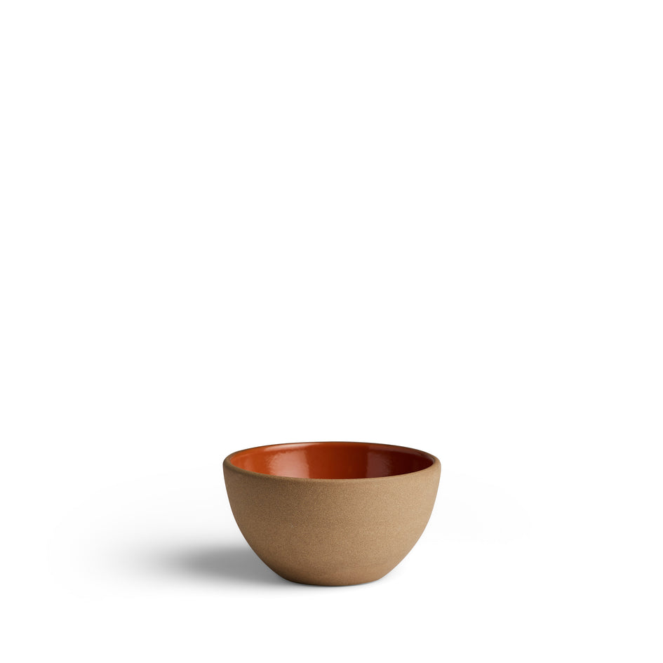 Plaza Desert Bowl in Tomato/Natural Image 1