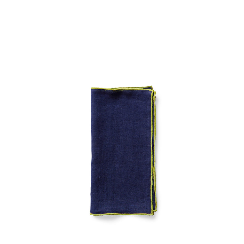 Small Napkin in Navy (Set of 4) Image 1