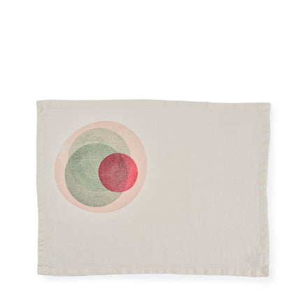 Tela Linen Placemat Macchiato in Slate Green (Set of 2)