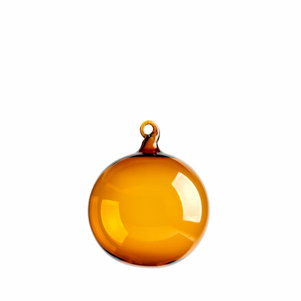 Palline Ornament in Amber Large