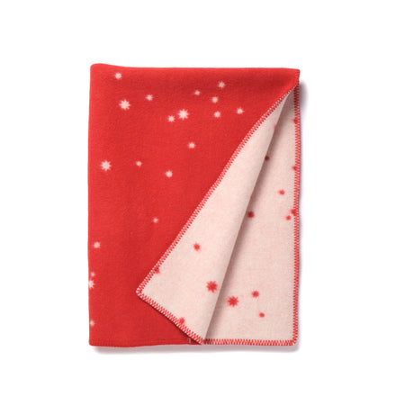 Orion Half Size Throw in Red