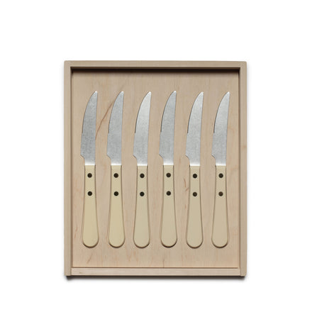 Provencal Steak Knife Set in Ivory