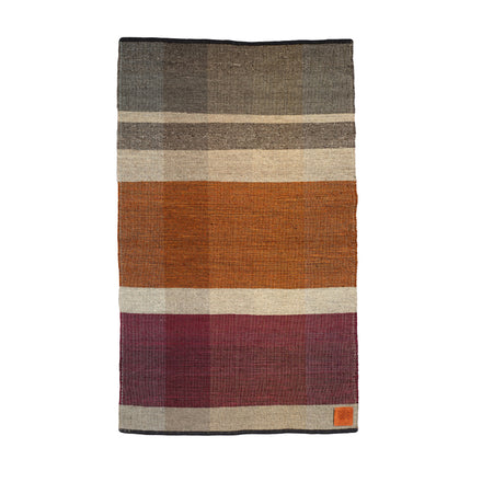 Wool Remnant Hand Woven Rug 17