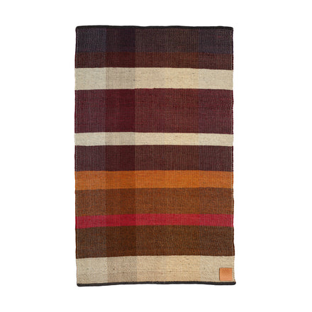 Wool Remnant Hand Woven Rug 19