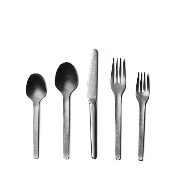 【Heath Ceramics】Muir Flatware x 3 Heath Ceramics Muir Flatware in Tumbled (5 Piece Setting)