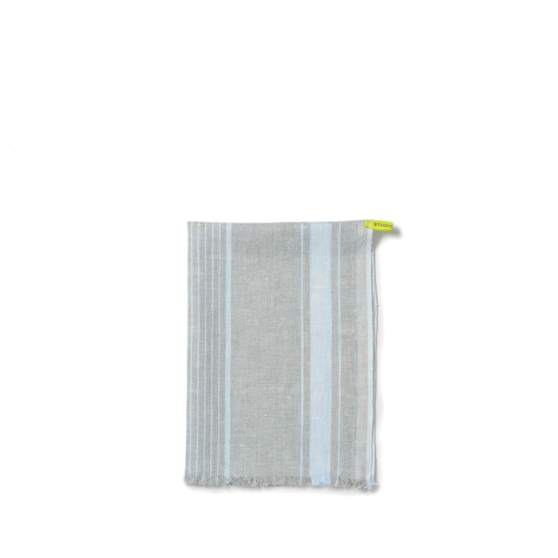 Linen Towel in Blue Zoom Image 1