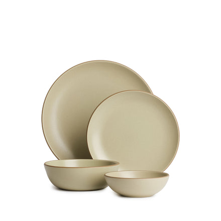 Sage 4-Piece Dinnerware Set