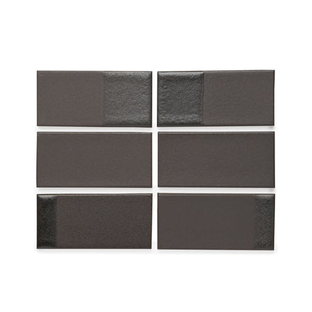 DG12 Sample in Basalt Lava Blend Rectangles