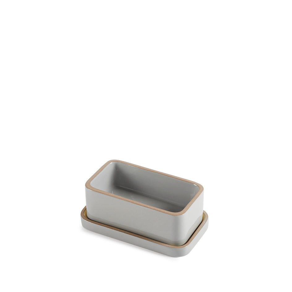 Butter Dish in Yuzu and Light Grey Whale Image 6