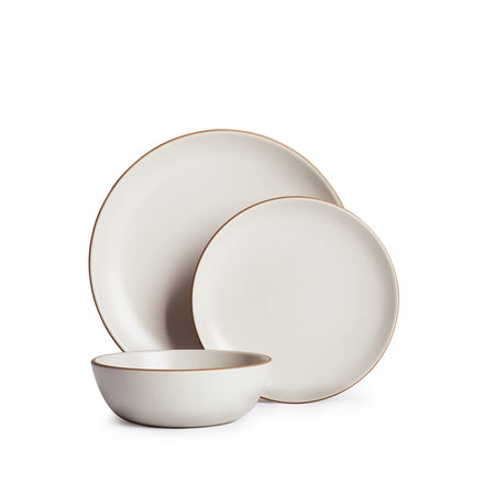 Sand 3-Piece Dinnerware Set