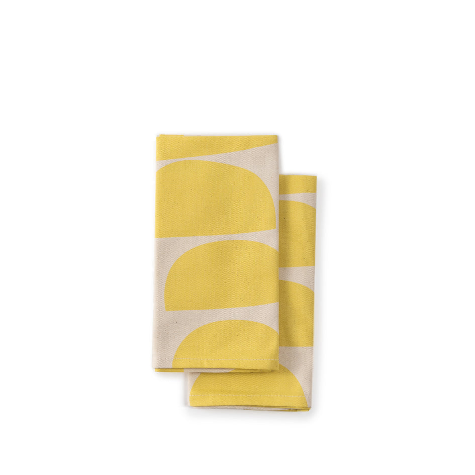 Bowls Napkin in Lemon Slice (Set of 2) Image 1