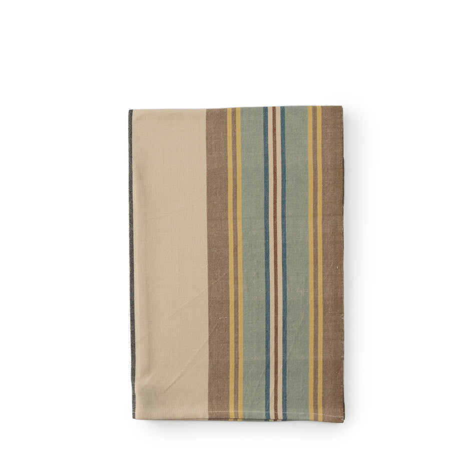 Cottage Stripe Tea Towel Image 1