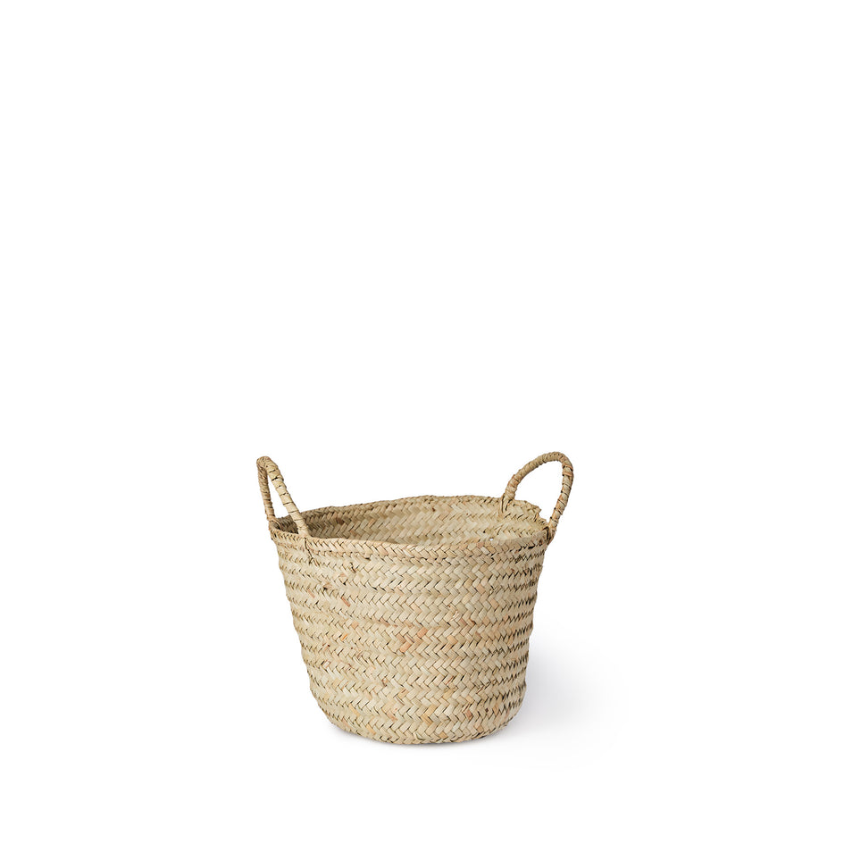 Small Kikapu Palm Basket Image 1
