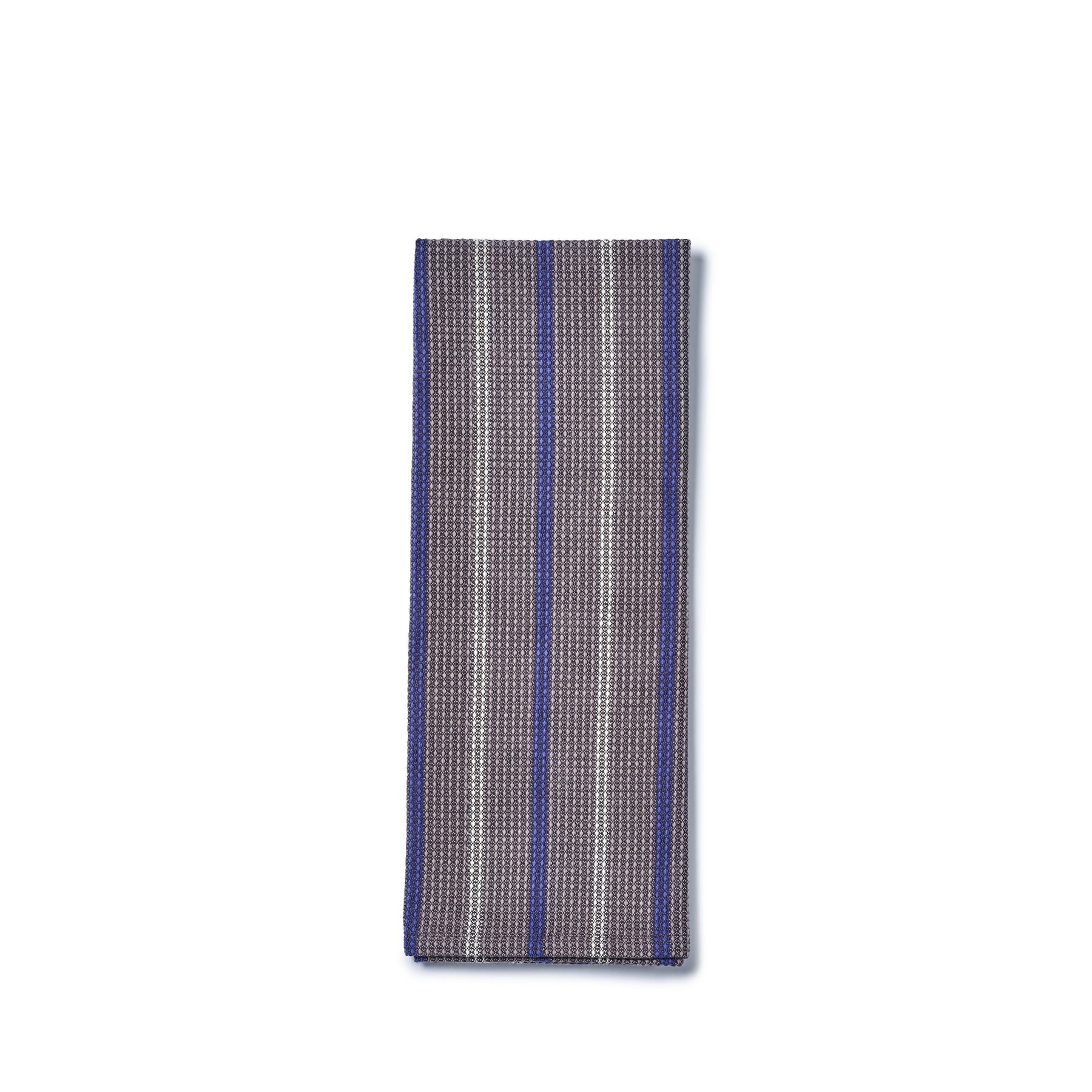 Slate Cotton Waffle Weave Tea Towel in Iron Zoom Image 1