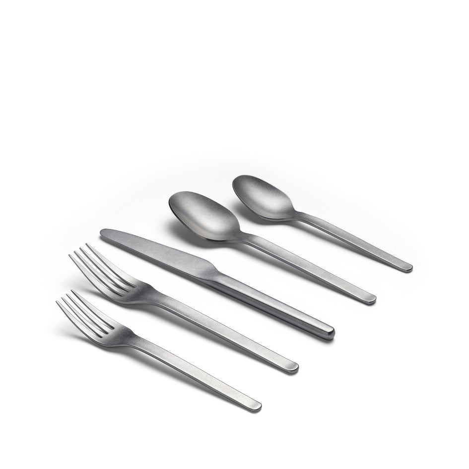 Muir Flatware in Tumbled (5 piece setting) Image 2