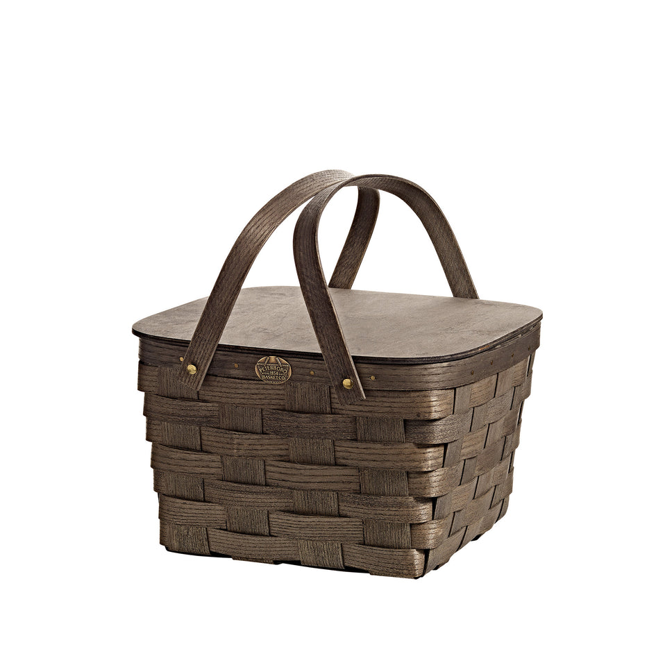 Pie Basket in Driftwood Grey Image 1