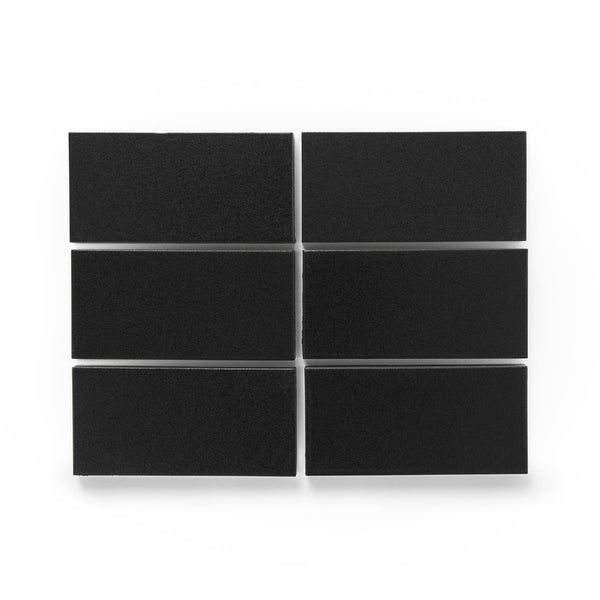 Heath Ceramics M34.2 Museum Black Tile Sample
