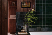 Deep Green Bath