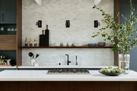 Mid-Century White Wall