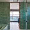 Modern Blue Bathroom
