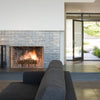 Metallic Fireplace