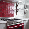 Campari Red Backsplash