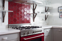 Campari Red Backsplash