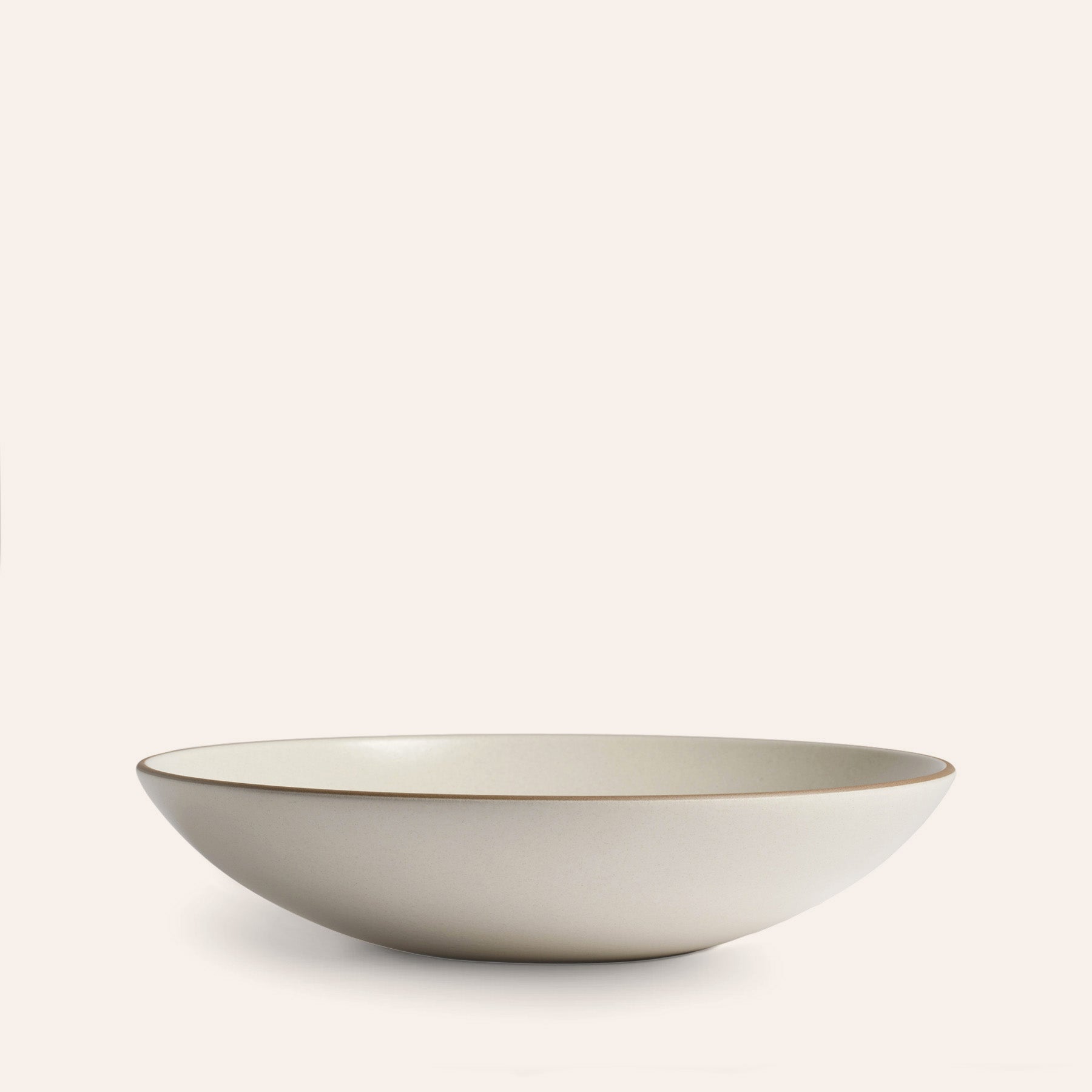 Shallow Salad Bowl in Sand