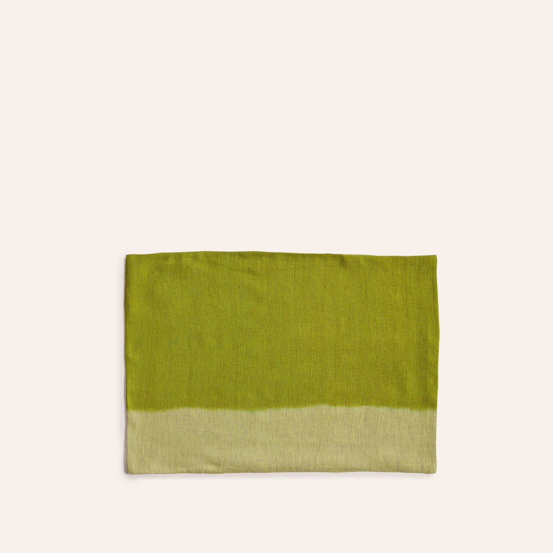 Placemat in Avocado / Lemon Rind