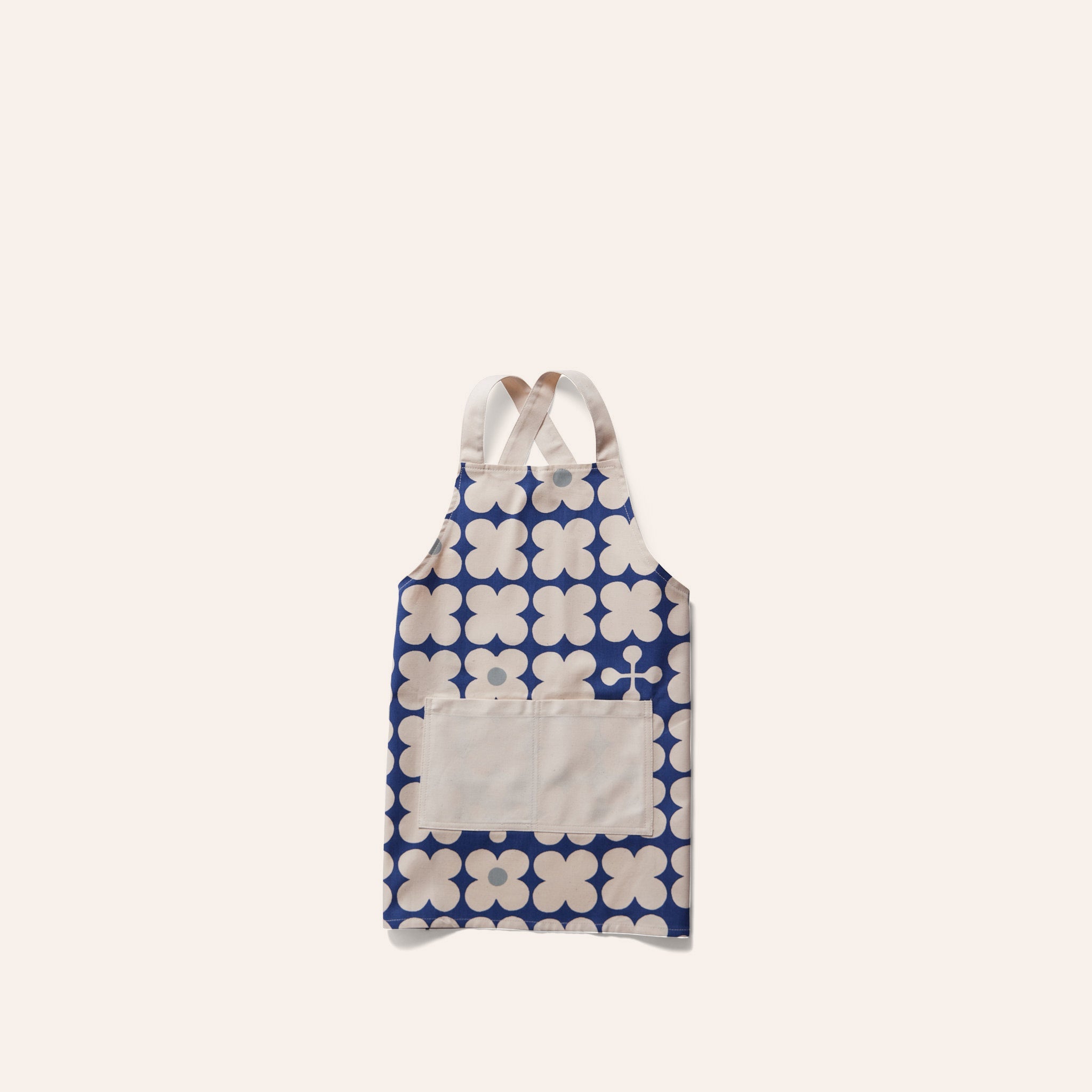 Scandi Candy Mini Pinny Apron in Inky Blue