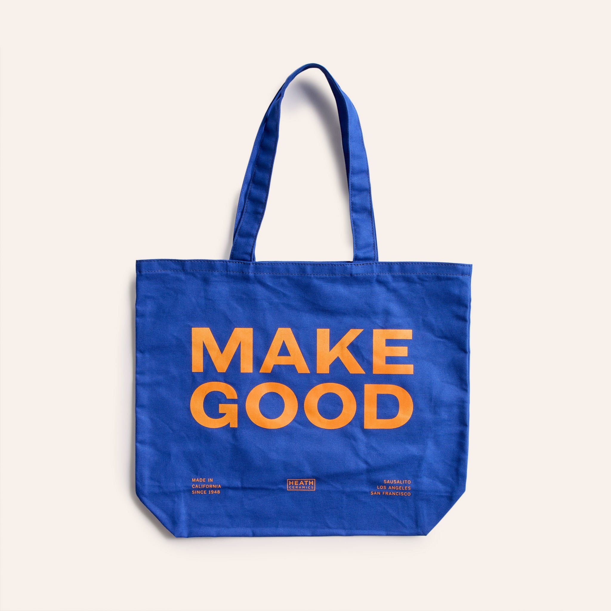 Make Good Tote in Regatta Blue