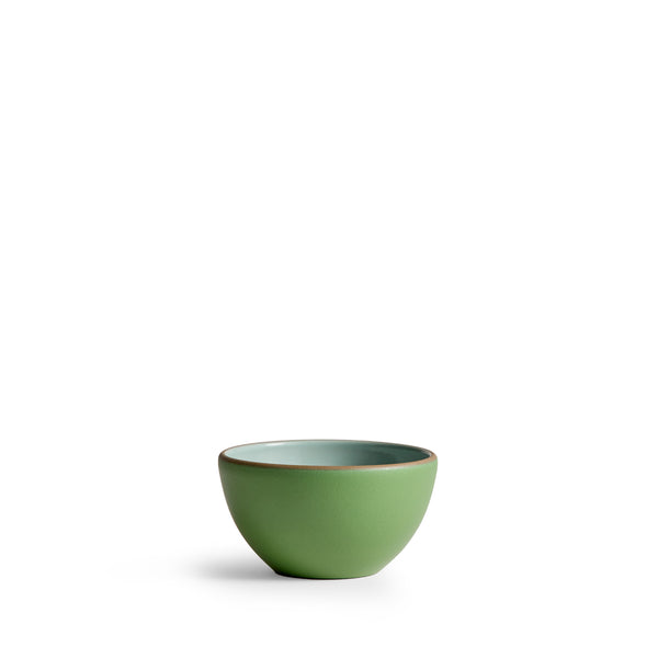 Heath Plaza Line Dessert Bowl - Nimbus / Grass