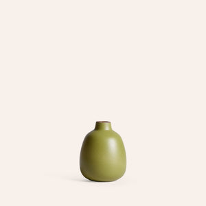 Bud Vase in Tomatillo