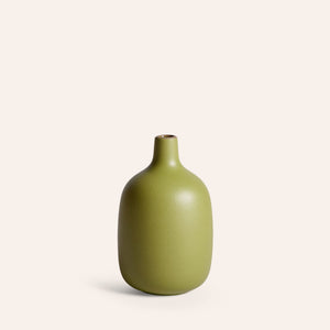 Single-Stem Vase in Tomatillo