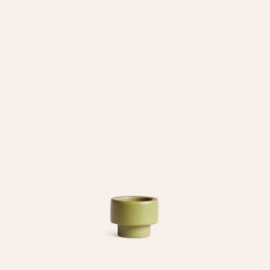 Candleholder in Tomatillo