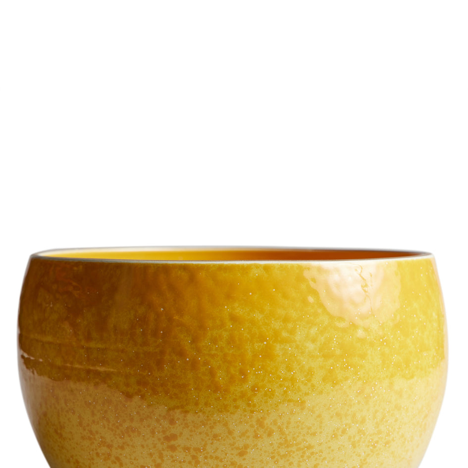 John's Bowl in Sunflower Gloss and Opaque White Image 5