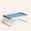 Lap Tray in Pastel Blue with Silver Surrounds