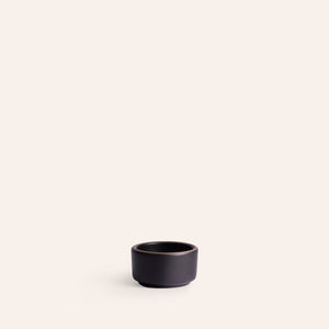 Small Ramekin in Obsidian