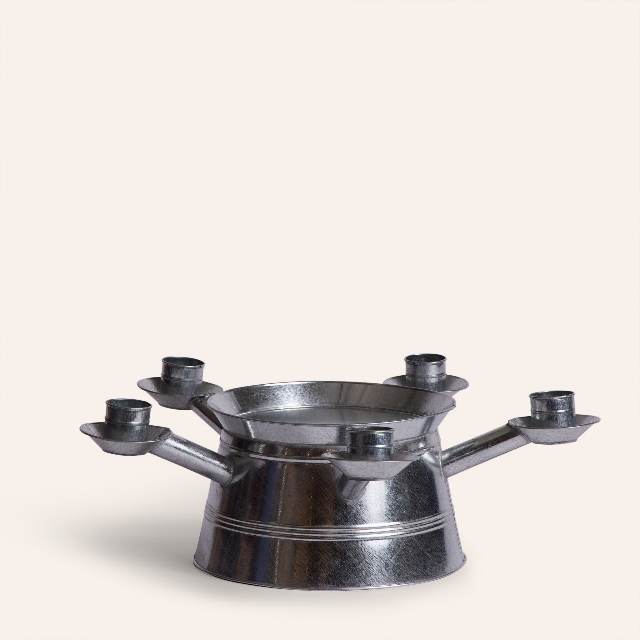 Galvanized Steel Candle Tower