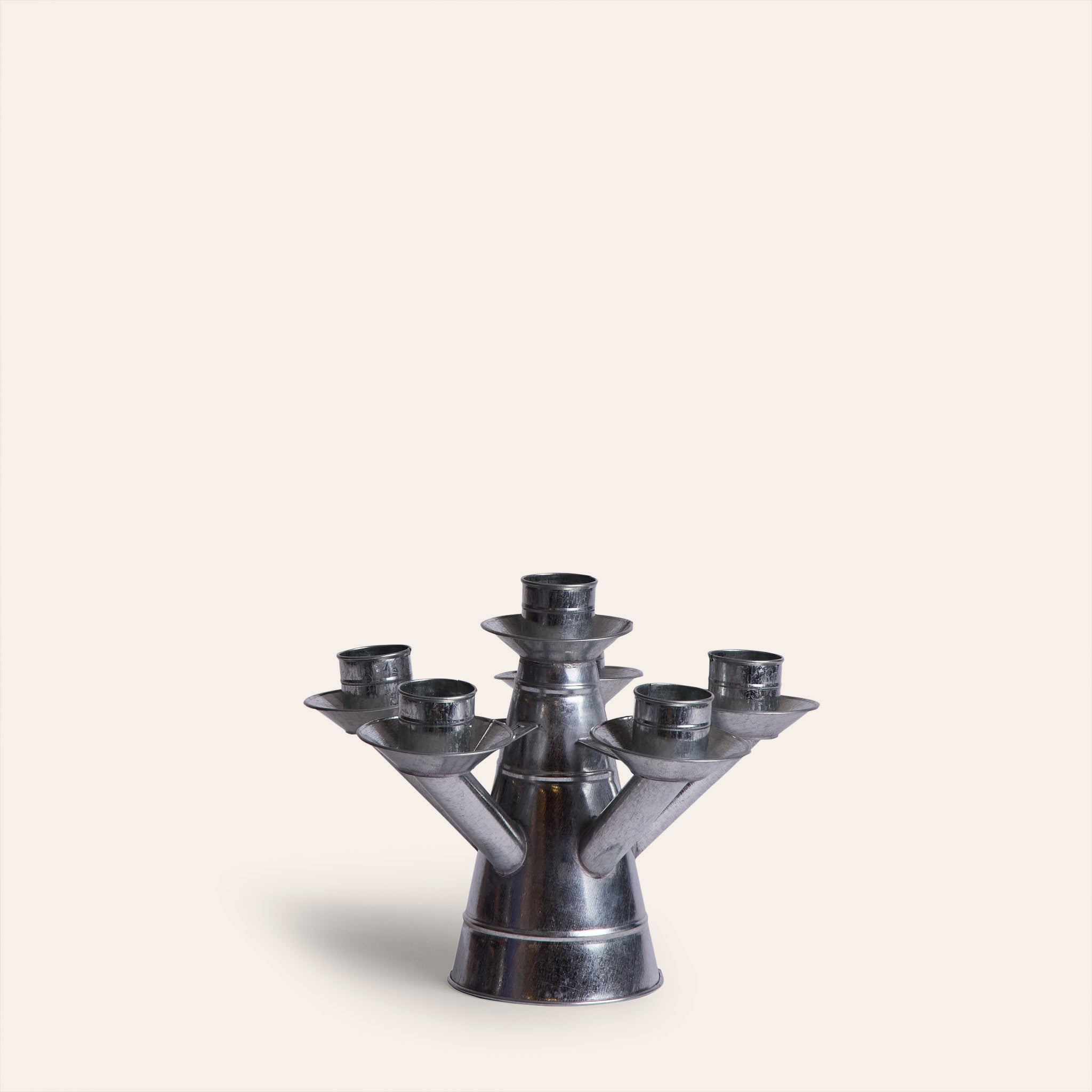 Galvanized Steel Candle Tower