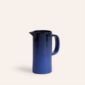 Small Pitcher in Moonstone and Midnight