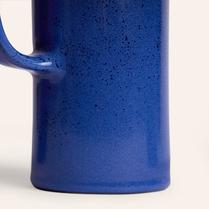Small Pitcher in Moonstone and Midnight