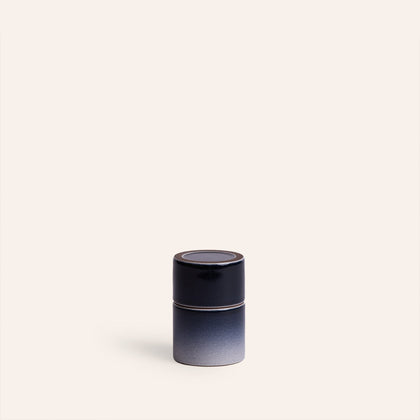 Matchstick Holder in Midnight and Mid-Century White