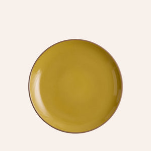 Coupe Dinner Plate in Yuzu