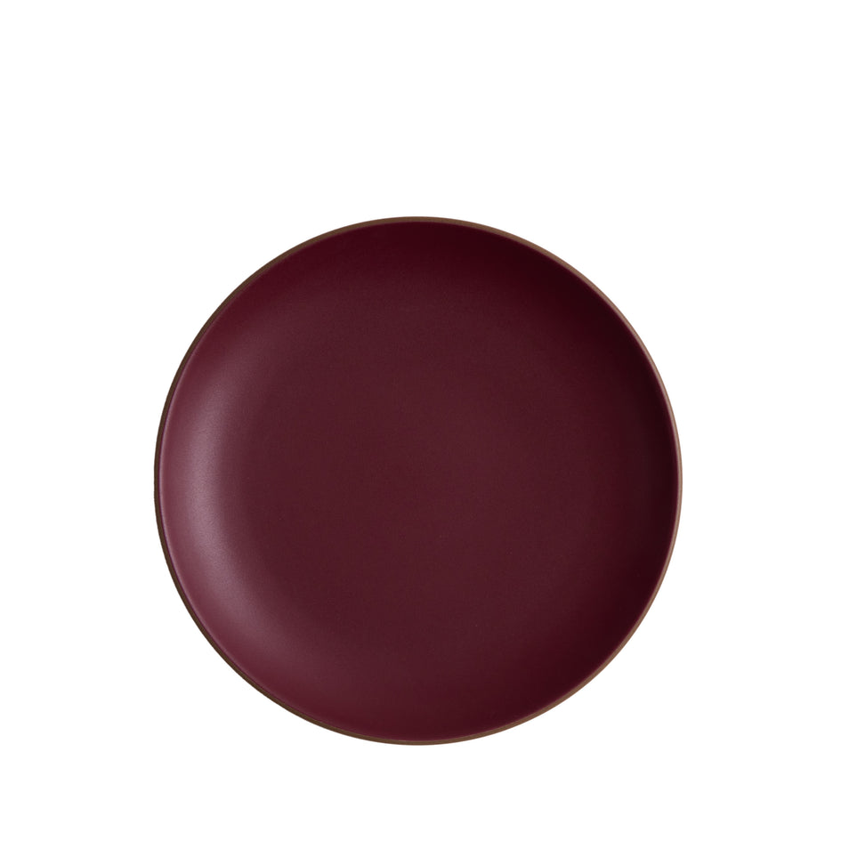 Coupe Dinner Plate in Cranberry Image 1