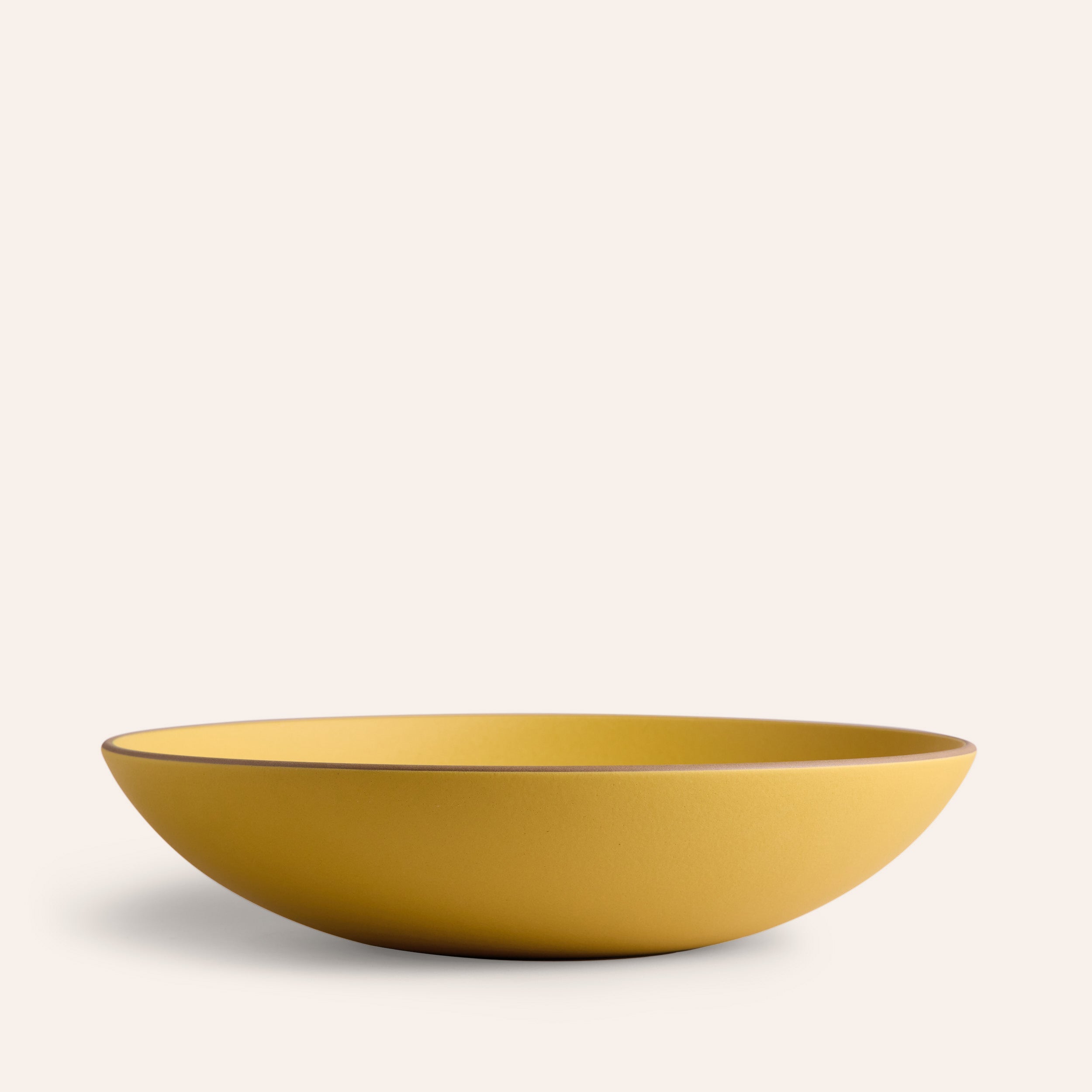 Shallow Salad Bowl in Calendula